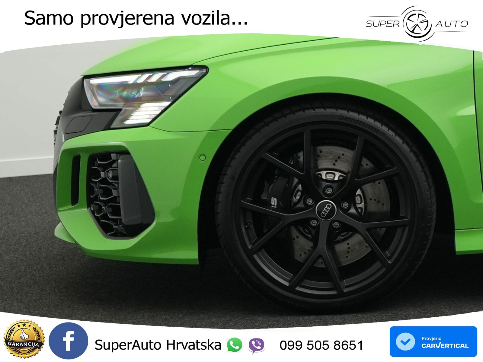 Audi RS3 Sedan 2.5 TFSI (400 KS) quattro S tronic LED+GR SJED+ACC