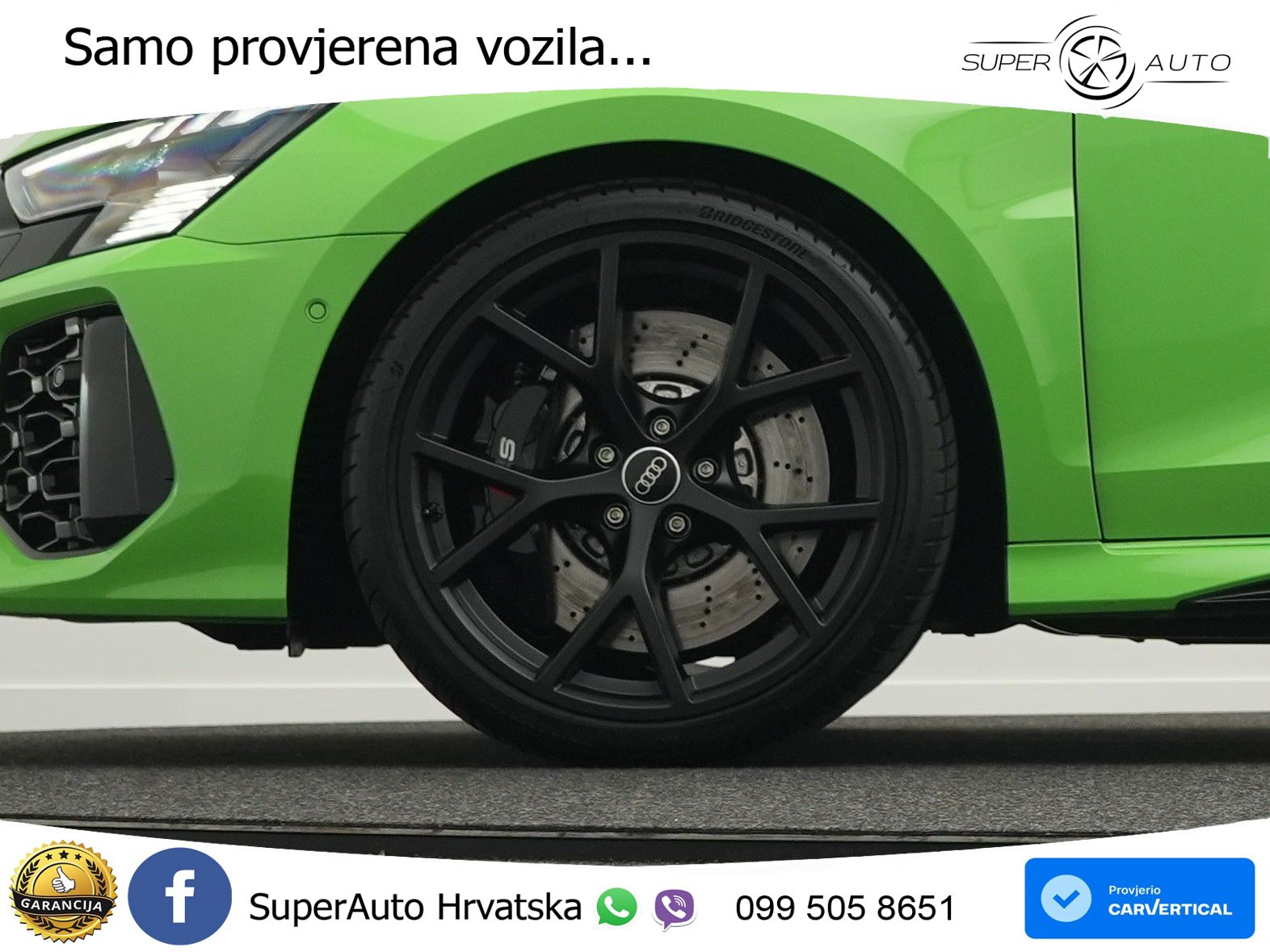 Audi RS3 Sedan 2.5 TFSI (400 KS) quattro S tronic LED+GR SJED+ACC