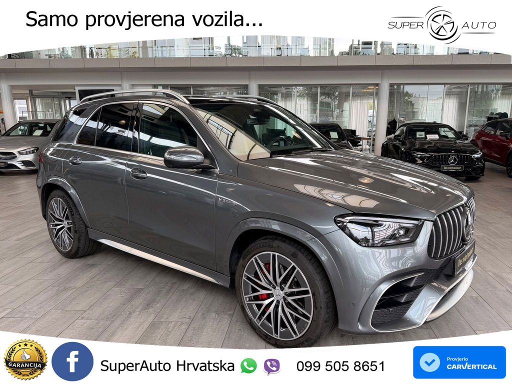 Mercedes AMG GLE 63 S V8 (612 KS) EQ Boost 4MATIC+ AMG SPEEDSHIFT TCT 9G