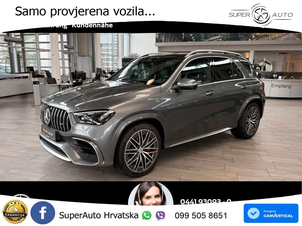 Mercedes AMG GLE 63 S V8 (612 KS) EQ Boost 4MATIC+ AMG SPEEDSHIFT TCT 9G