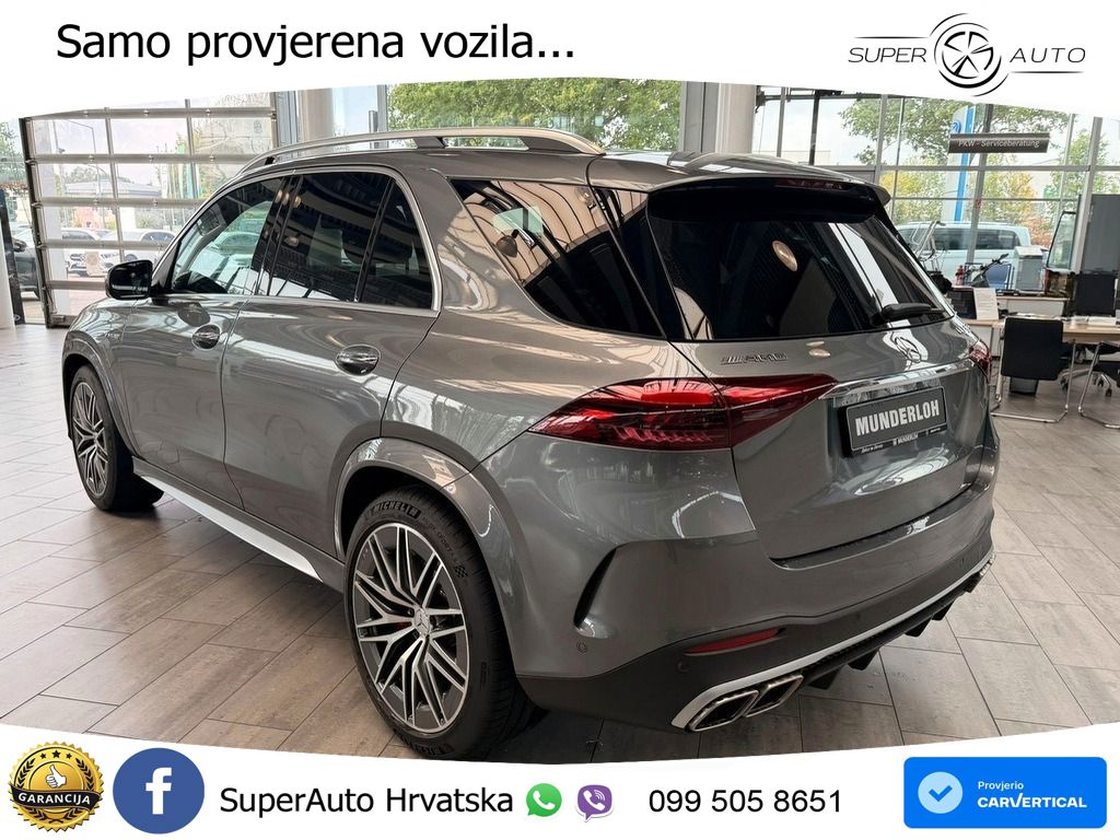 Mercedes AMG GLE 63 S V8 (612 KS) EQ Boost 4MATIC+ AMG SPEEDSHIFT TCT 9G