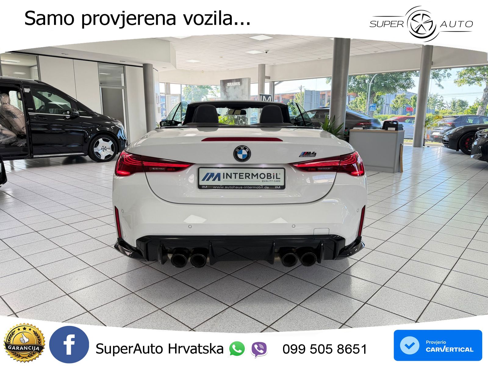 BMW M4 Convertible Competition 3.0 (530 KS) xDrive Steptronic LED+GR SJED+ACC