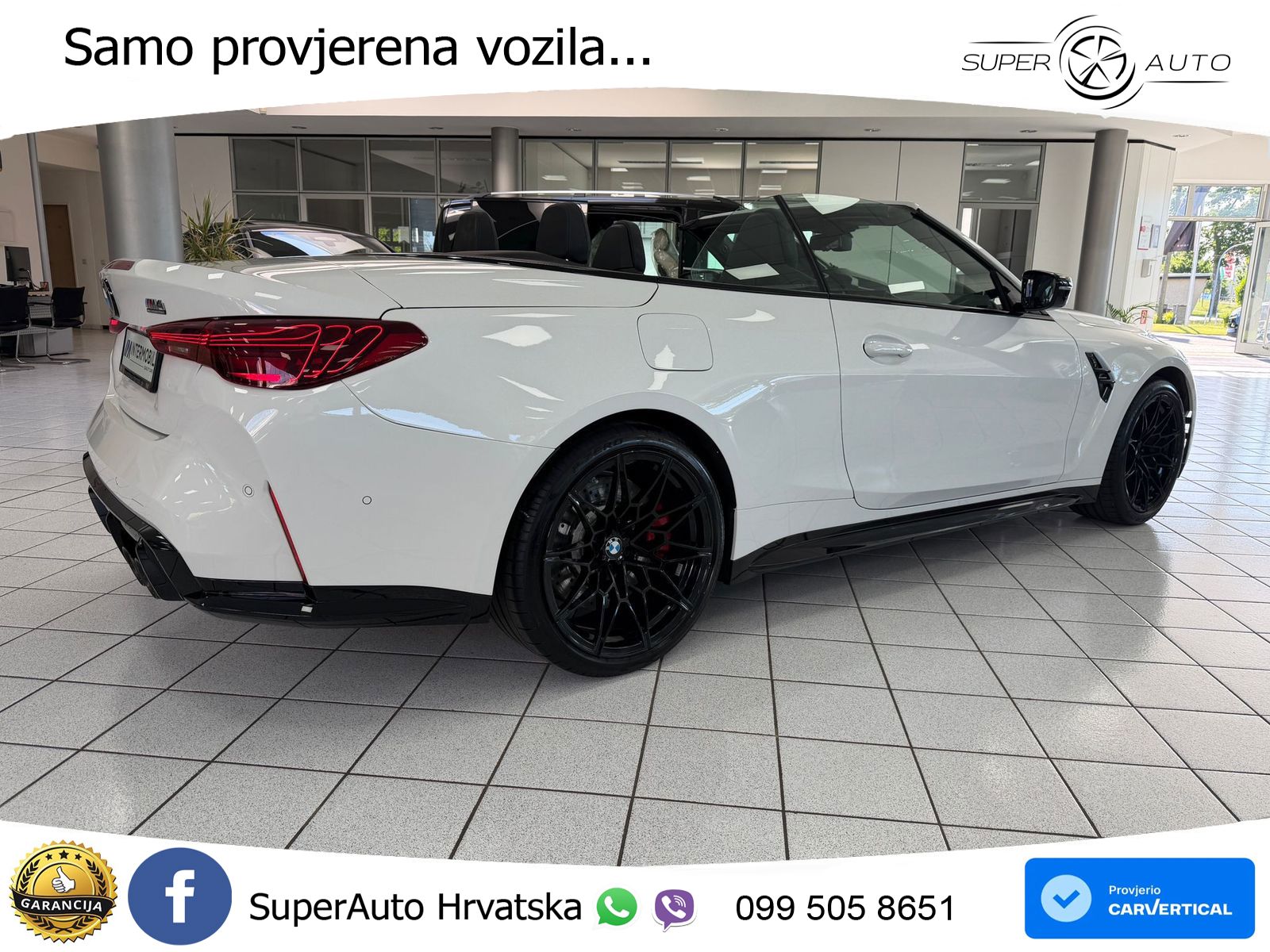 BMW M4 Convertible Competition 3.0 (530 KS) xDrive Steptronic LED+GR SJED+ACC