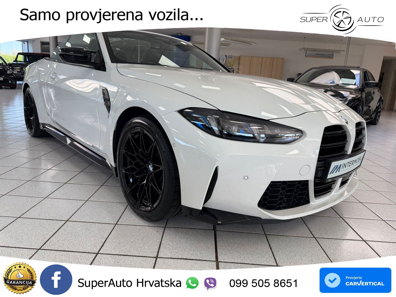 BMW M4 Convertible Competition 3.0 (530 KS) xDrive Steptronic LED+GR SJED+ACC