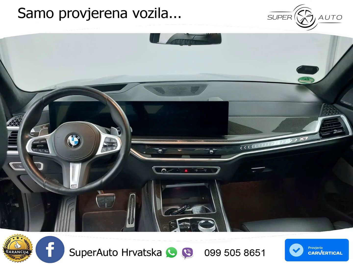 BMW X7 40d (352 KS) xDrive Steptronic M Sport ZRAČNI+ACC+GR SJED+KAM+PANO