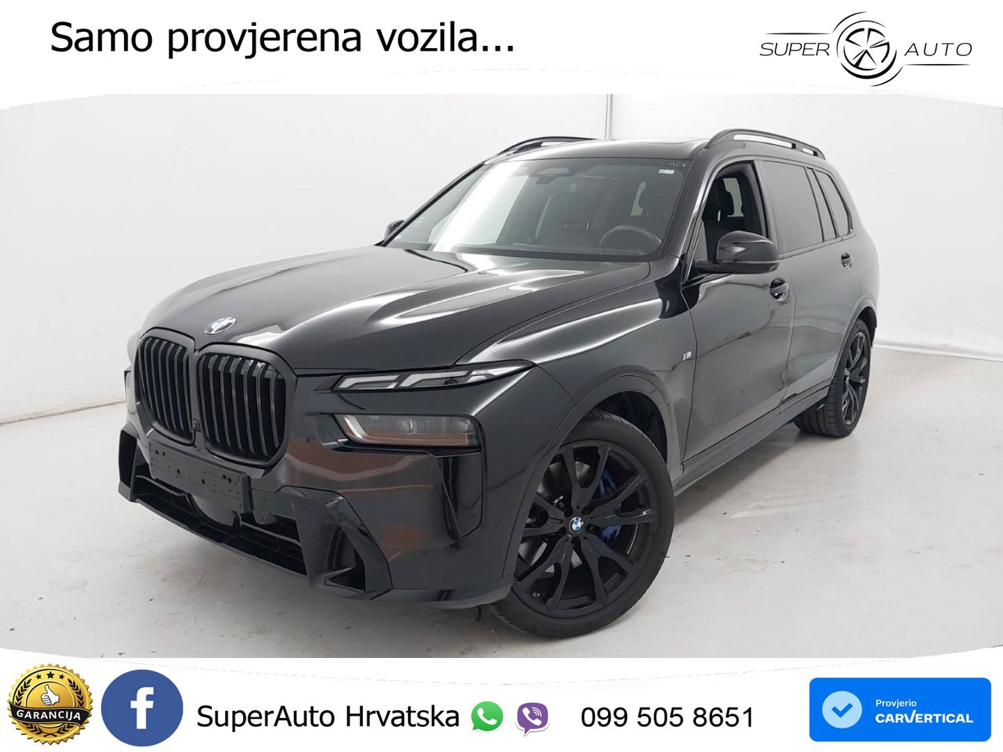 BMW X7 40d (352 KS) xDrive Steptronic M Sport ZRAČNI+ACC+GR SJED+KAM+PANO