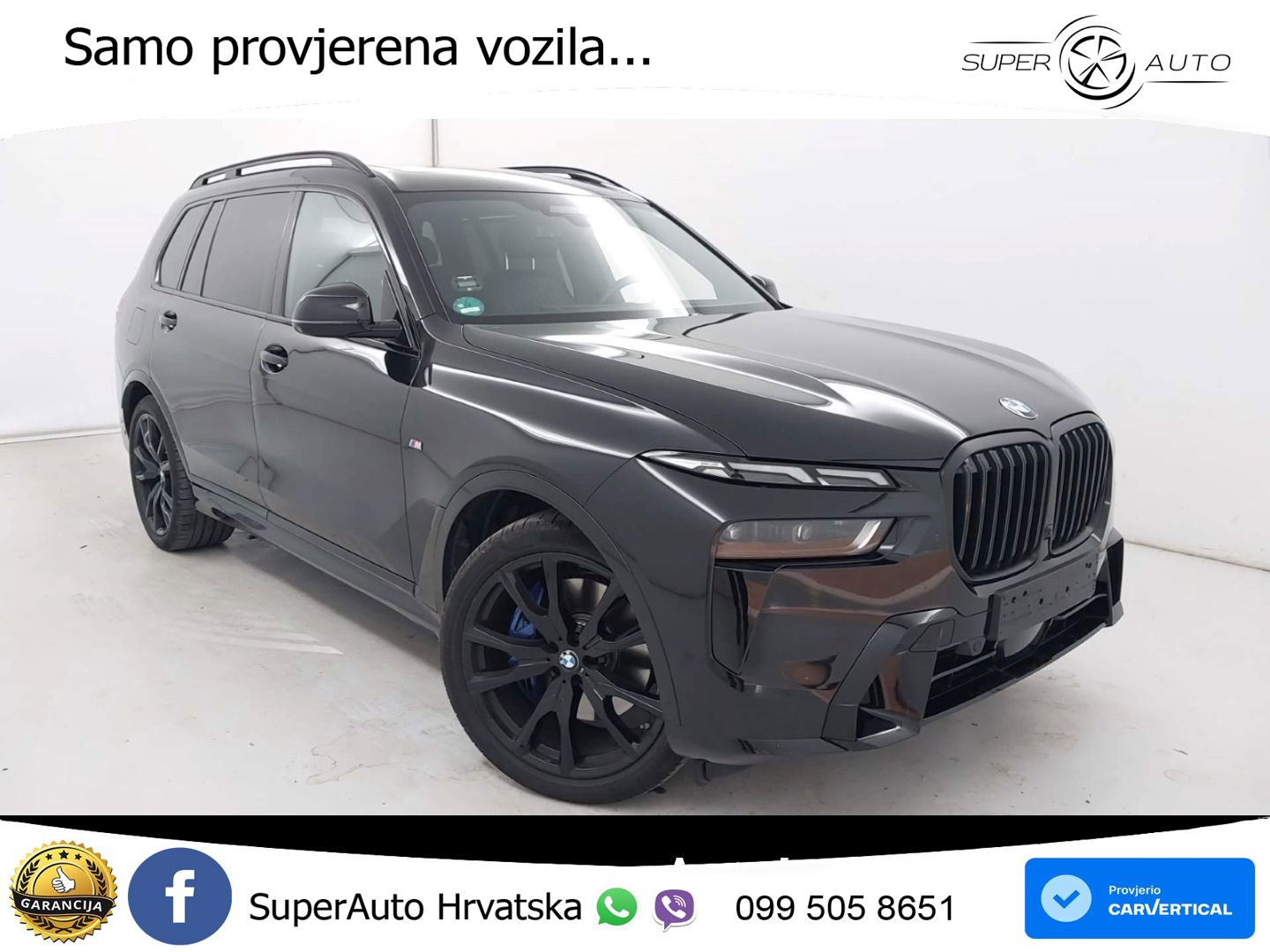 BMW X7 40d (352 KS) xDrive Steptronic M Sport ZRAČNI+ACC+GR SJED+KAM+PANO