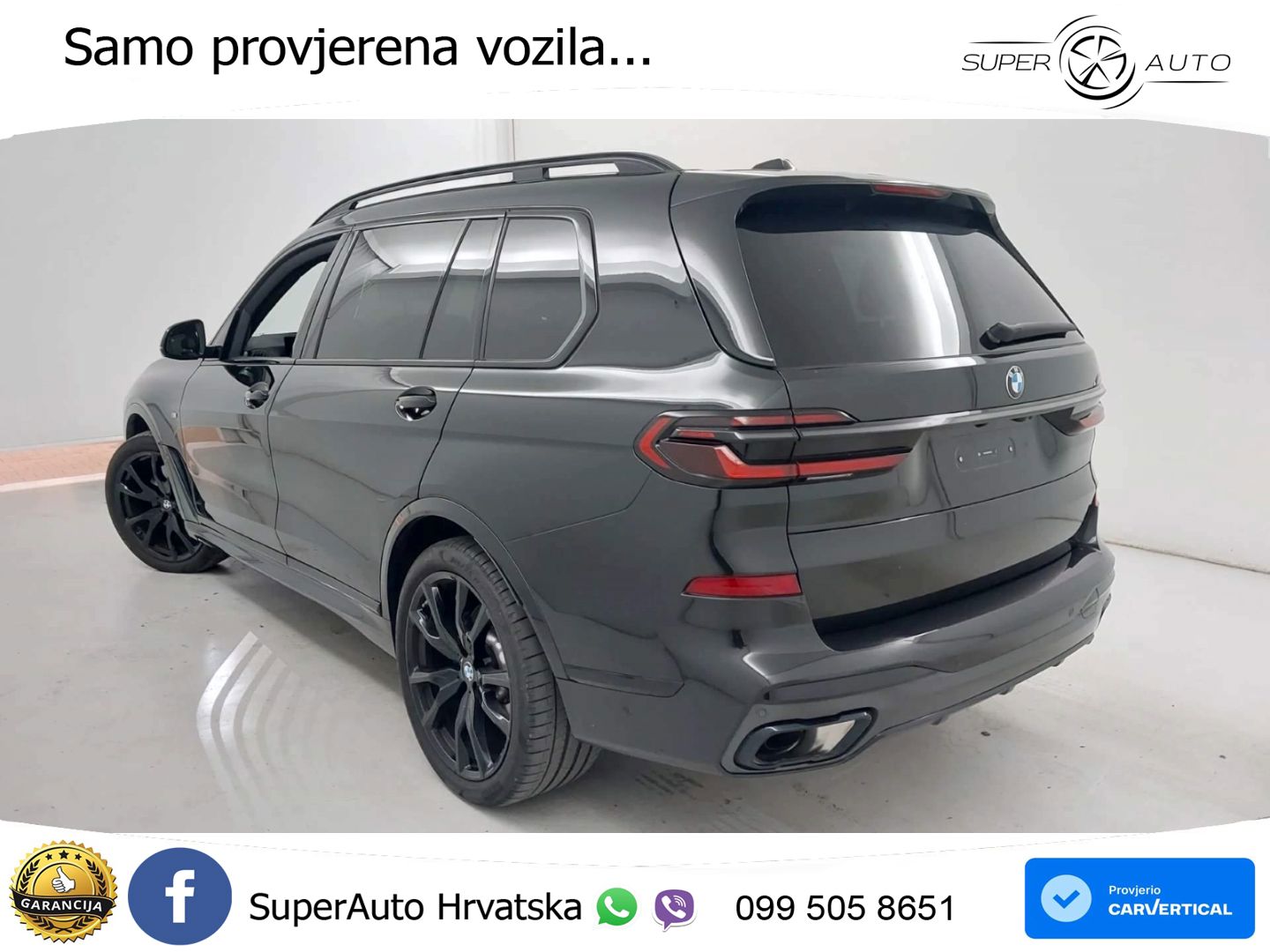 BMW X7 40d (352 KS) xDrive Steptronic M Sport ZRAČNI+ACC+GR SJED+KAM+PANO