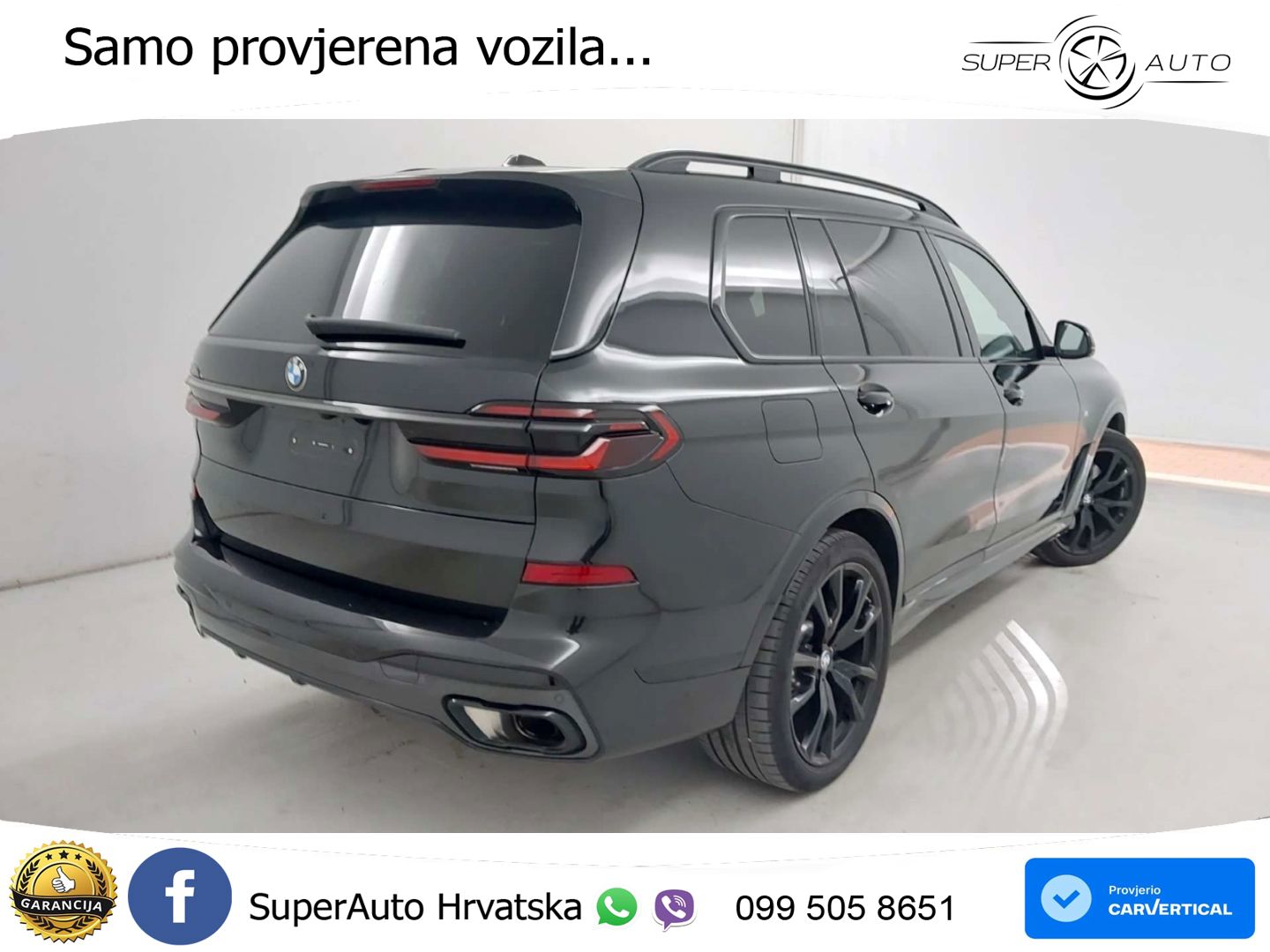 BMW X7 40d (352 KS) xDrive Steptronic M Sport ZRAČNI+ACC+GR SJED+KAM+PANO