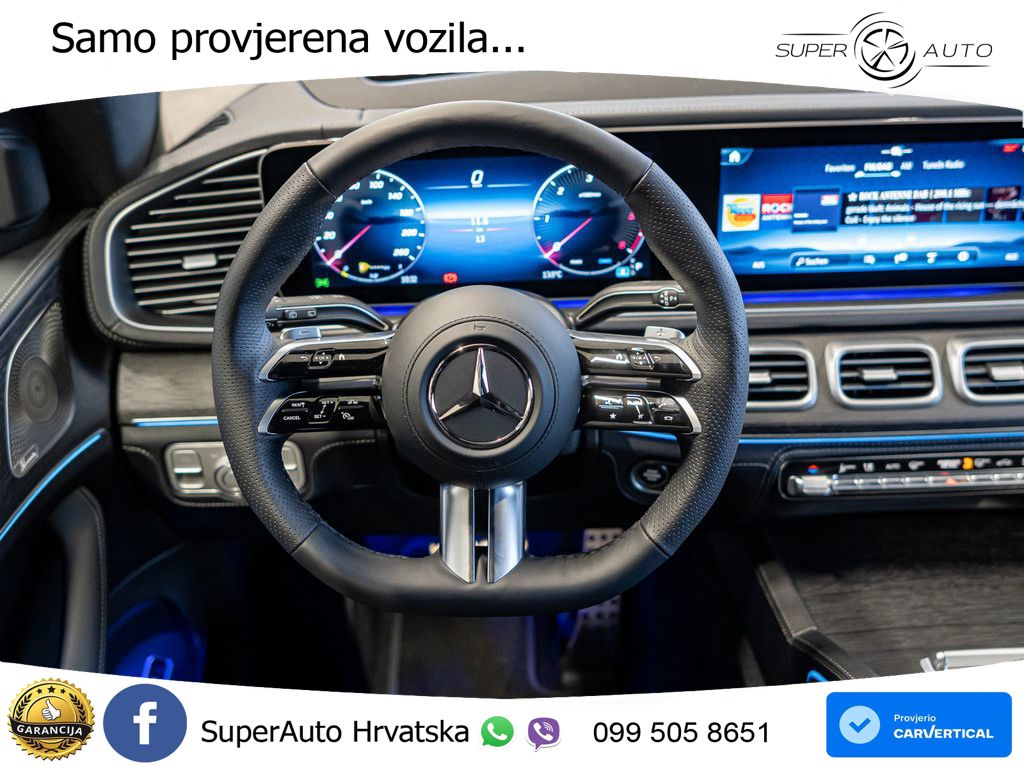 Mercedes GLE 450d (367 KS) EQ Boost 4MATIC 9G-TRONIC AMG LED+GR SJED+ACC