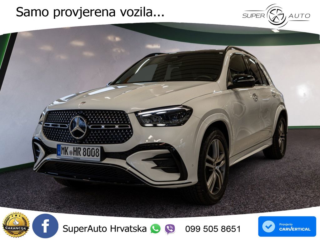 Mercedes GLE 450d (367 KS) EQ Boost 4MATIC 9G-TRONIC AMG LED+GR SJED+ACC