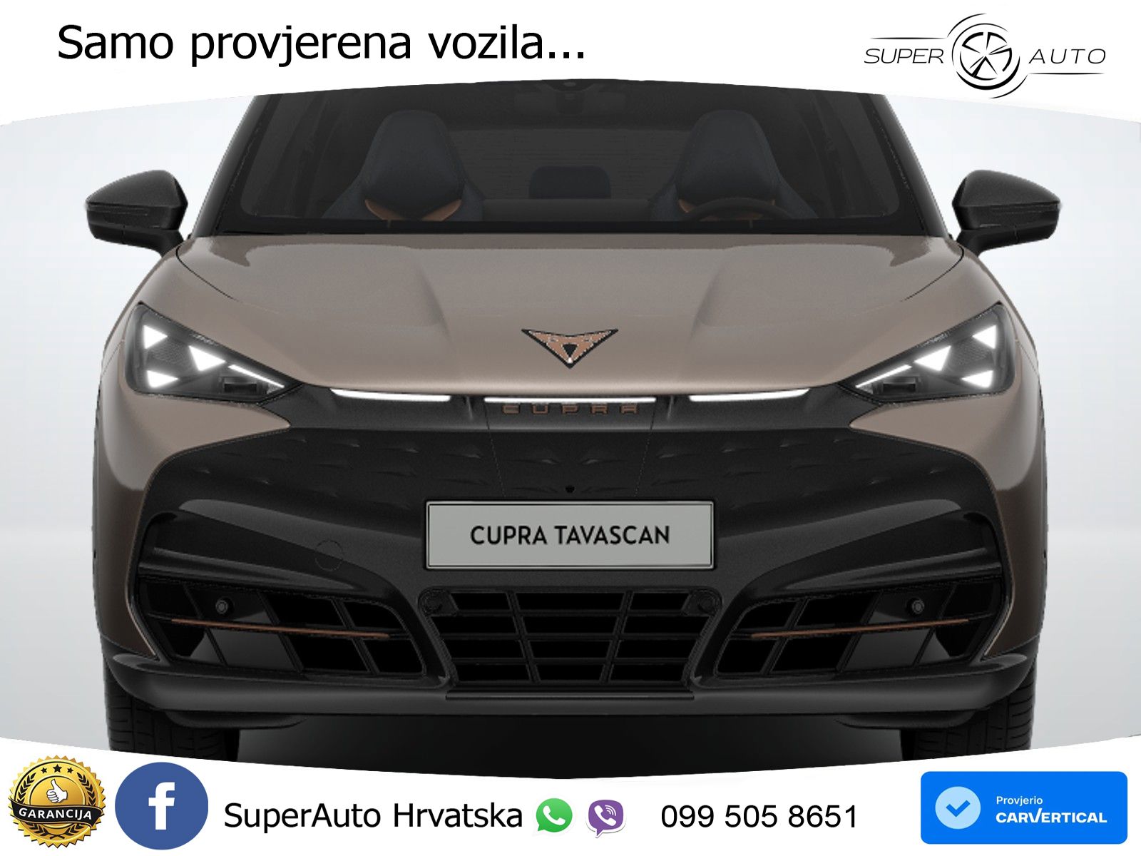 Cupra Tavascan 82 kWh (286 KS) LED+GR SJED+ACC