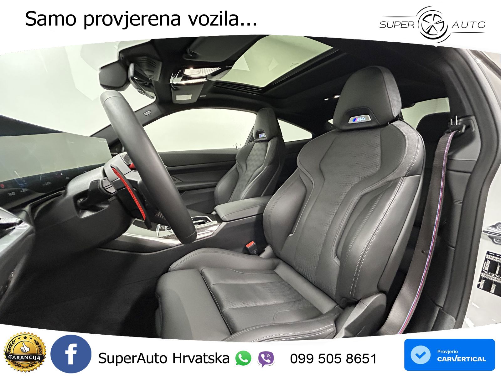 BMW M4 Competition 3.0 (510 KS) Steptronic LED+GR SJED+ACC