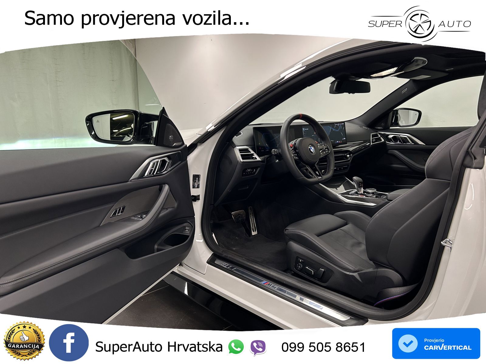 BMW M4 Competition 3.0 (510 KS) Steptronic LED+GR SJED+ACC