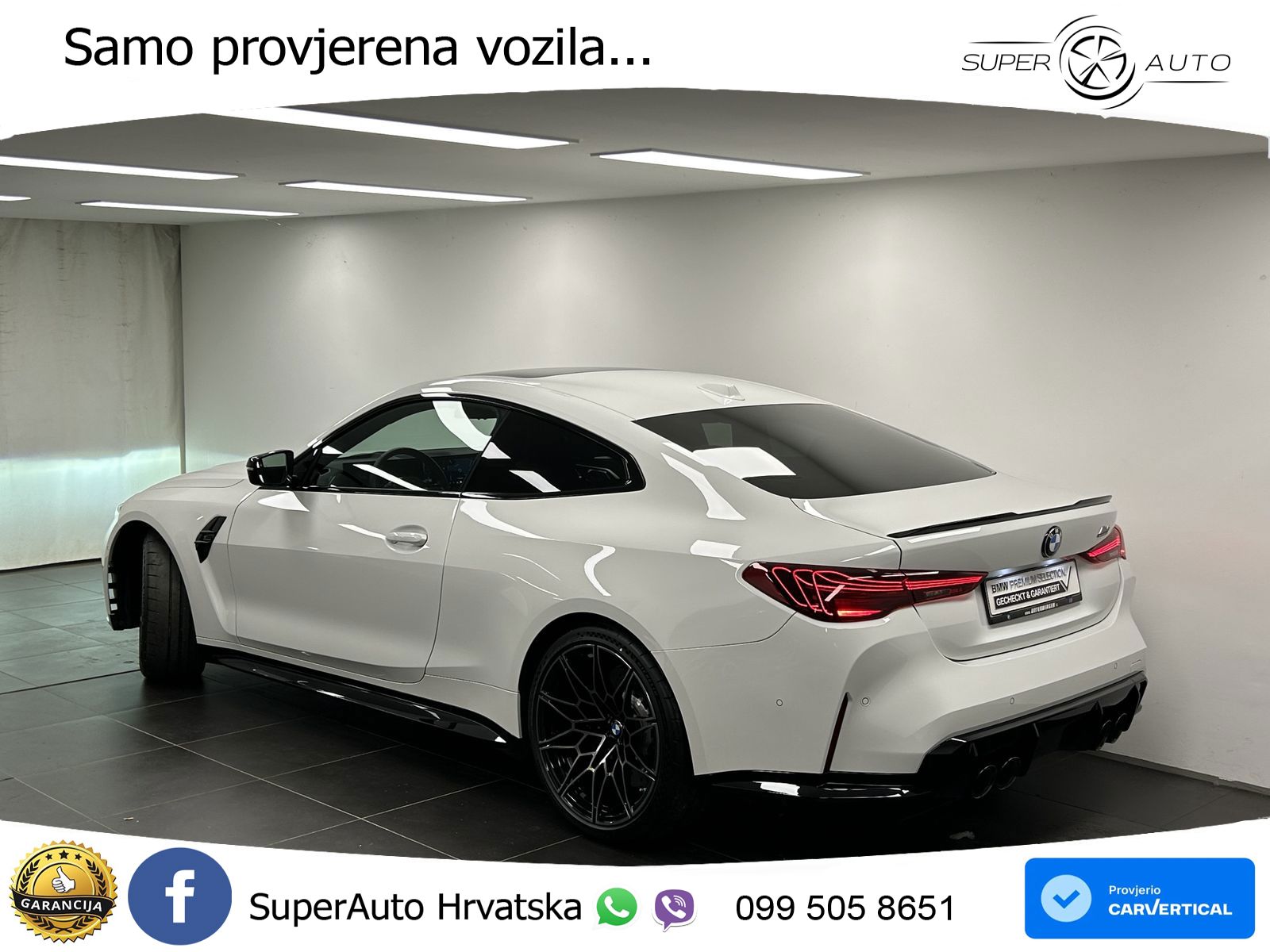 BMW M4 Competition 3.0 (510 KS) Steptronic LED+GR SJED+ACC