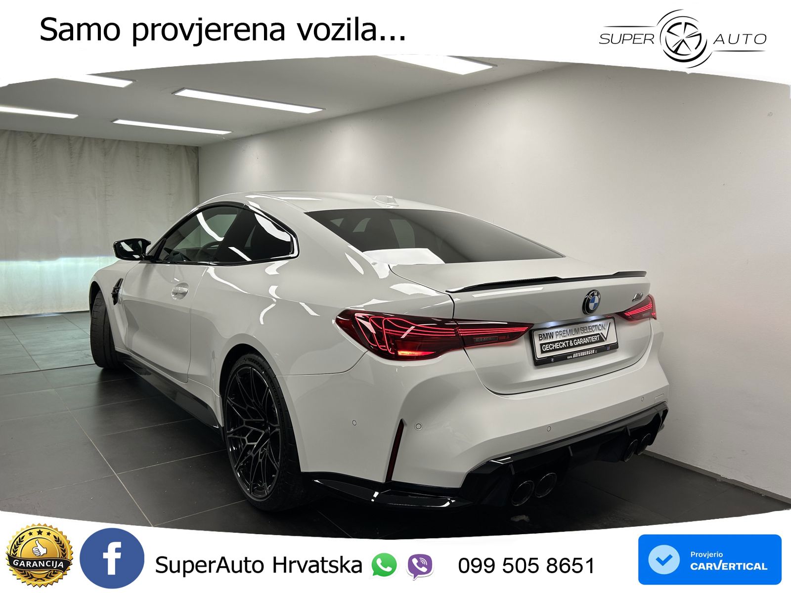 BMW M4 Competition 3.0 (510 KS) Steptronic LED+GR SJED+ACC