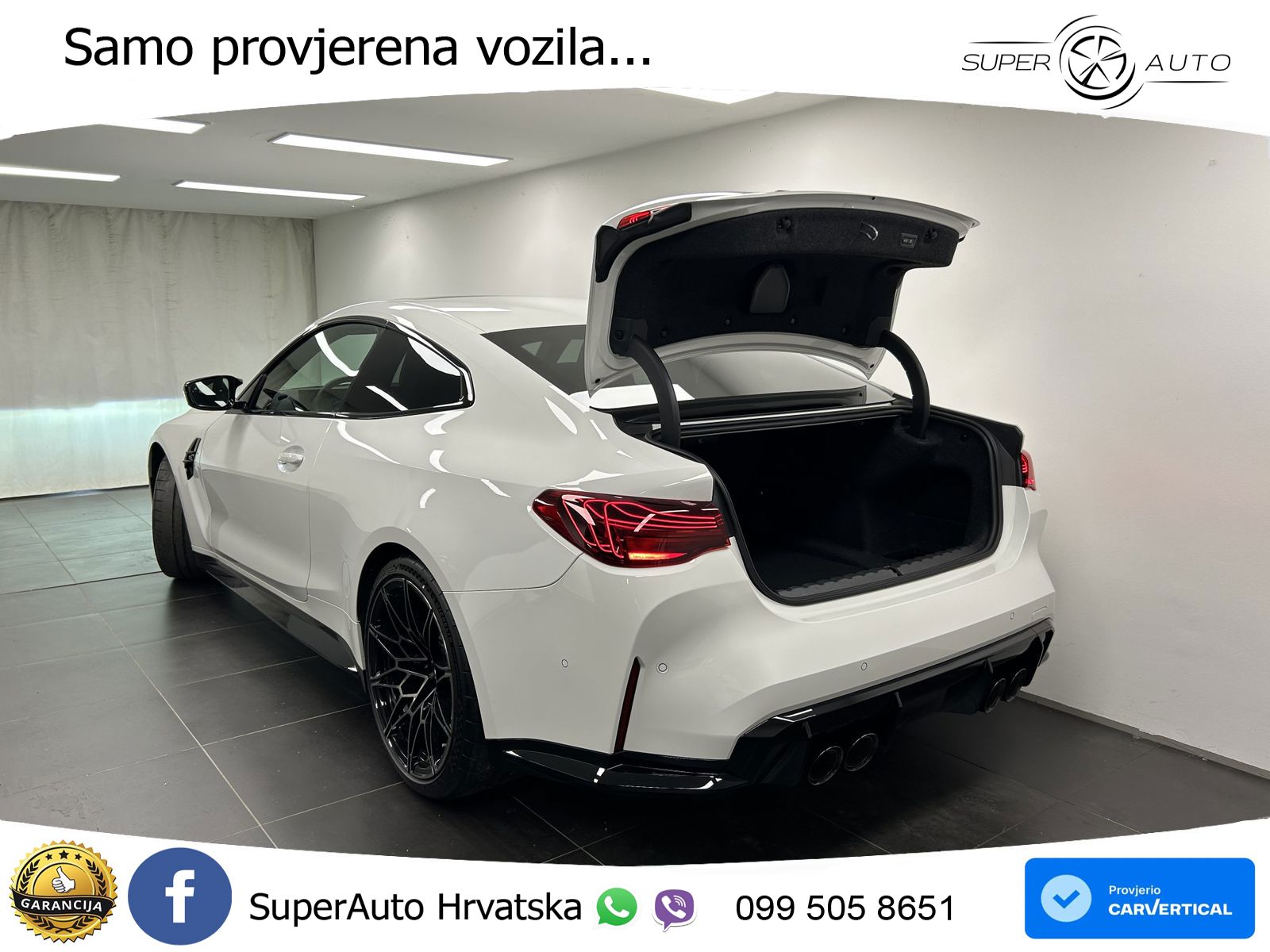 BMW M4 Competition 3.0 (510 KS) Steptronic LED+GR SJED+ACC