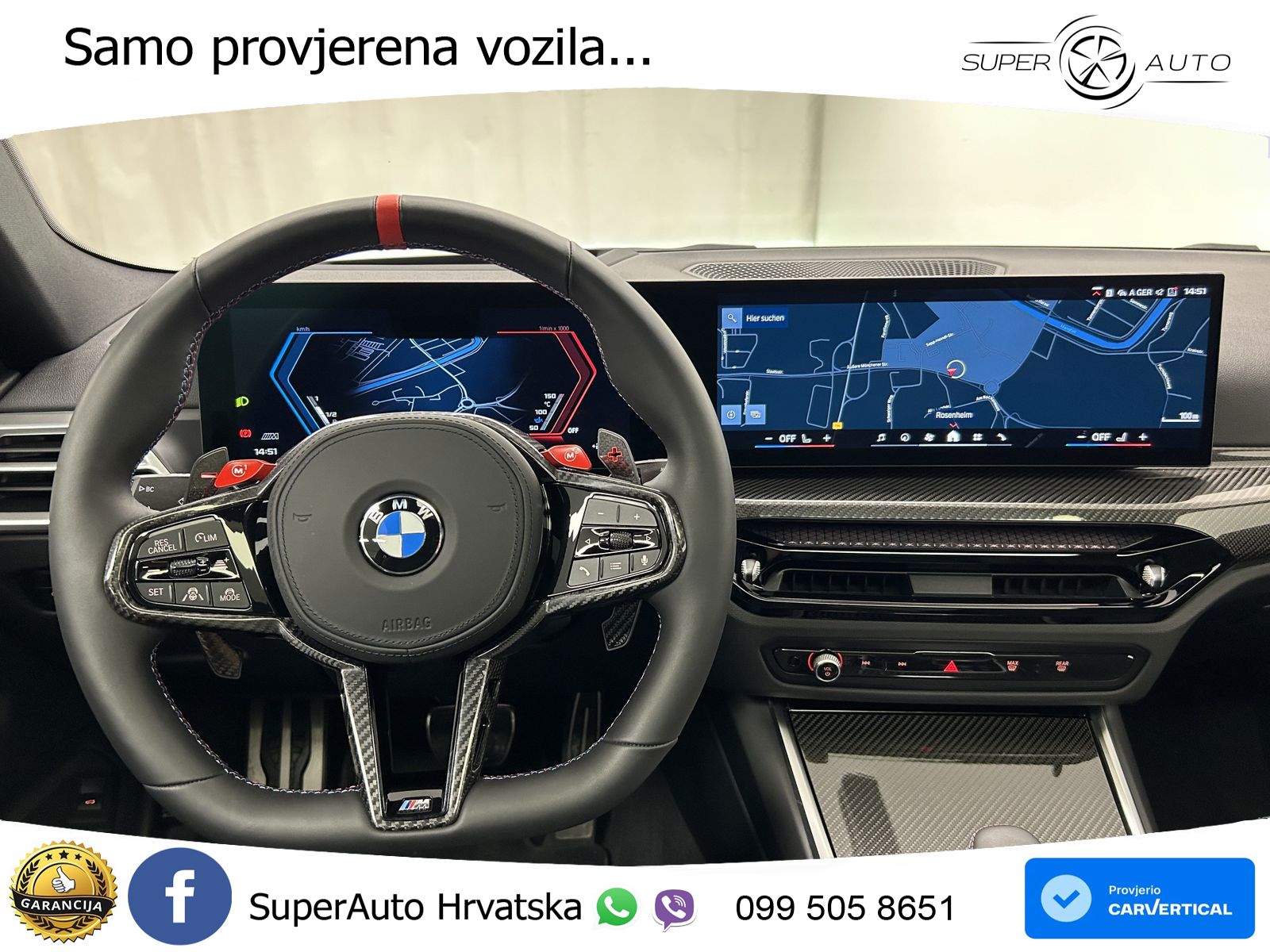 BMW M4 Competition 3.0 (510 KS) Steptronic LED+GR SJED+ACC