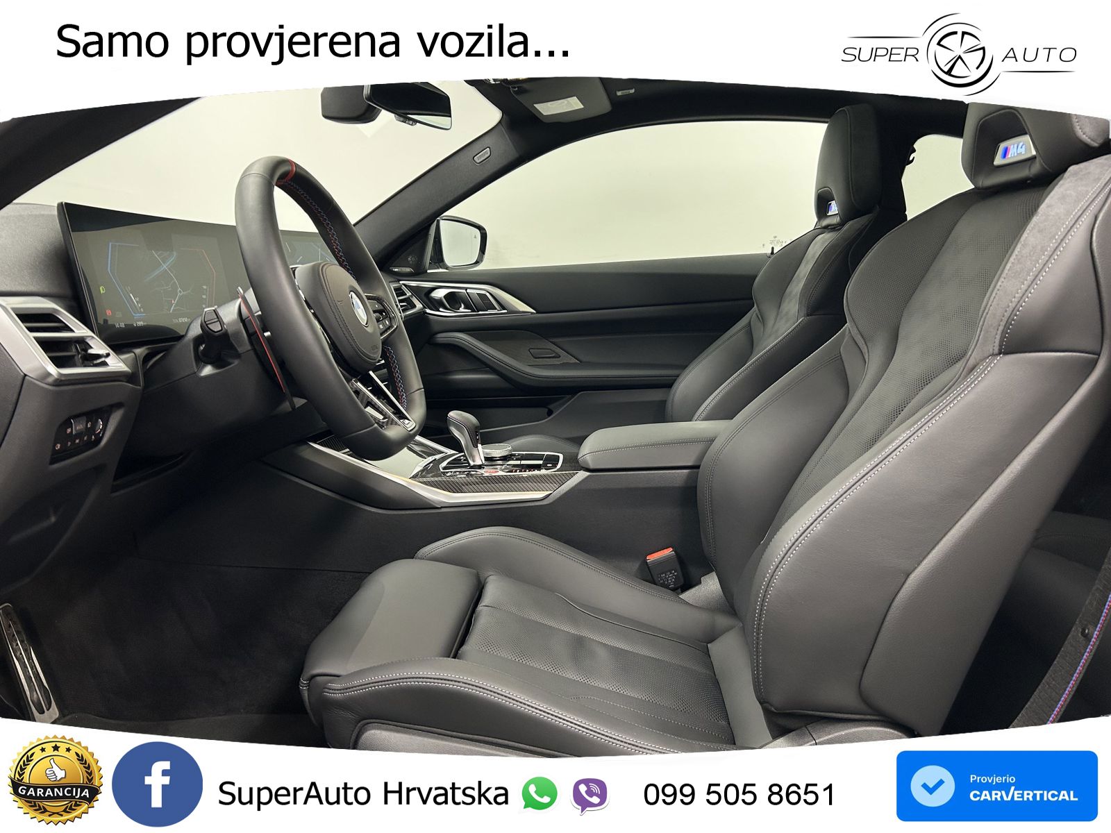 BMW M4 Competition 3.0 (510 KS) Steptronic LED+GR SJED+ACC