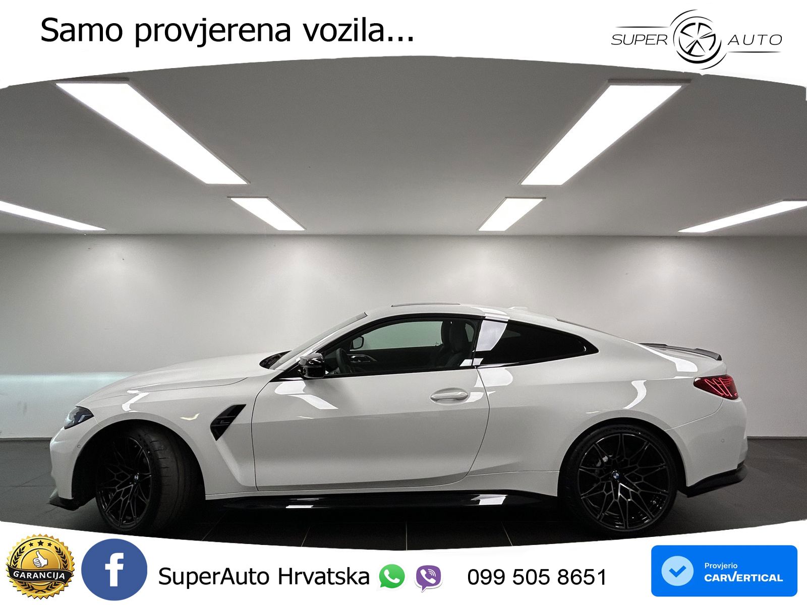 BMW M4 Competition 3.0 (510 KS) Steptronic LED+GR SJED+ACC