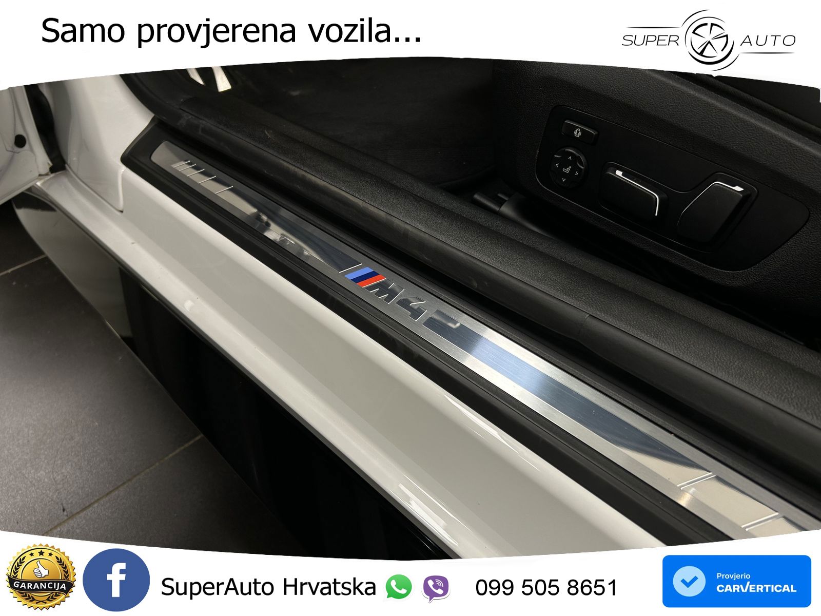BMW M4 Competition 3.0 (510 KS) Steptronic LED+GR SJED+ACC