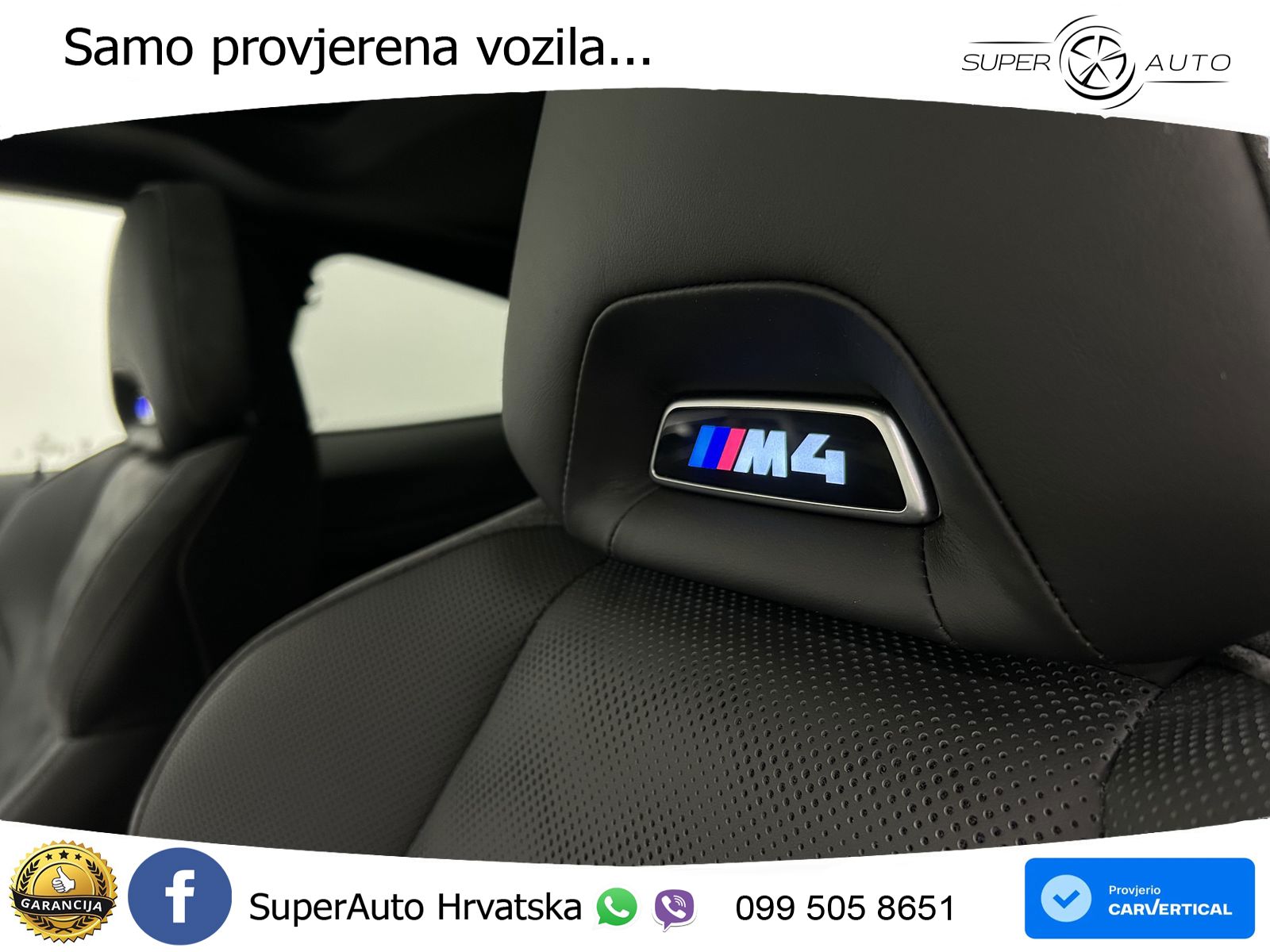 BMW M4 Competition 3.0 (510 KS) Steptronic LED+GR SJED+ACC