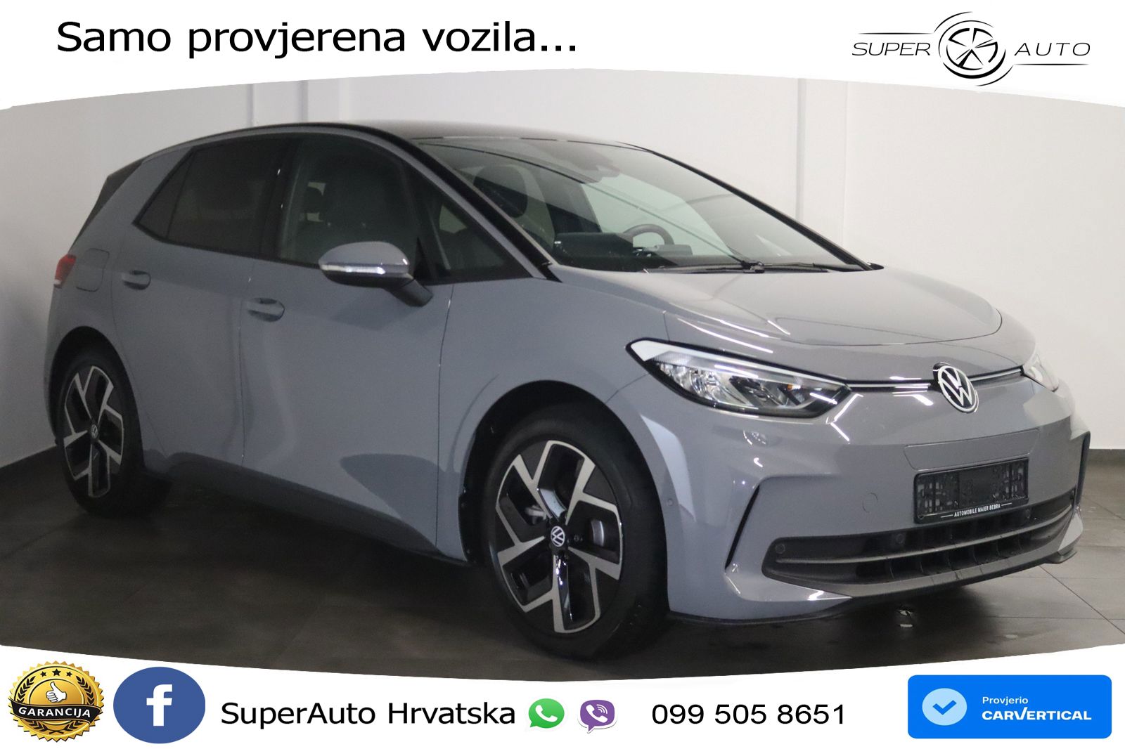 Volkswagen ID.3 Pro 62 kWh (204 KS) LED+GR SJED+ACC