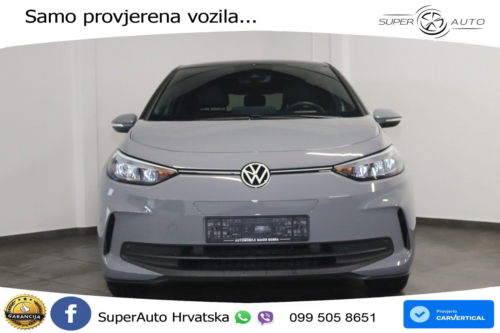 Volkswagen ID.3 Pro 62 kWh (204 KS) LED+GR SJED+ACC