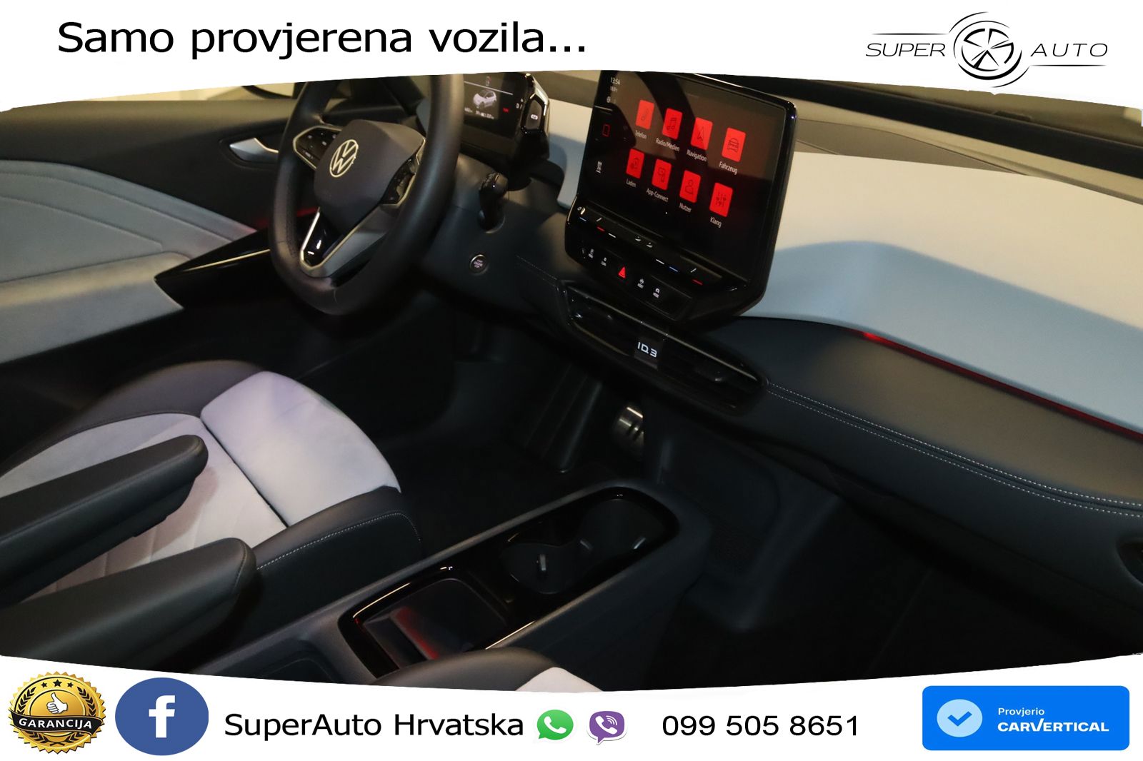 Volkswagen ID.3 Pro 62 kWh (204 KS) LED+GR SJED+ACC