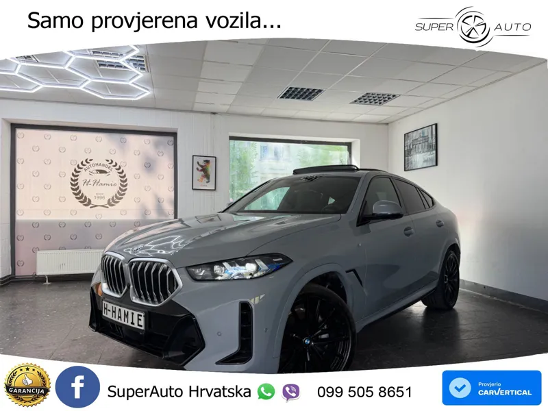 BMW X6 30d (298 KS) xDrive Steptronic M Sport LED+GR SJED+ACC