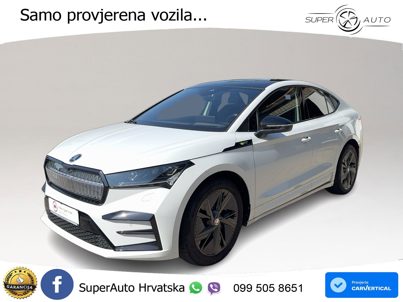 Škoda Enyaq Coupe iV RS 82 kWh (299 KS) AWD Lounge LED+GR SJED+ACC