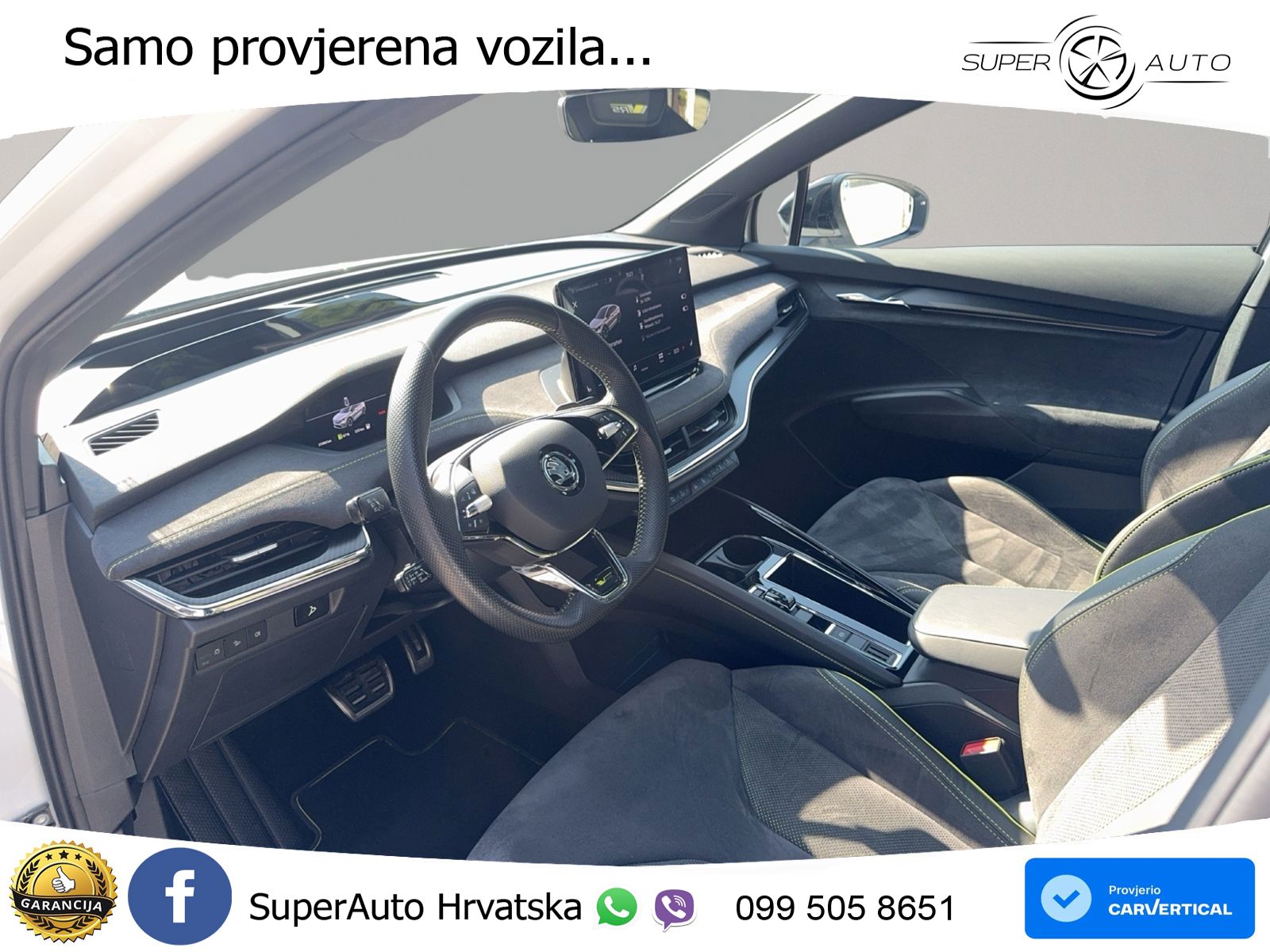 Škoda Enyaq Coupe iV RS 82 kWh (299 KS) AWD Lounge LED+GR SJED+ACC