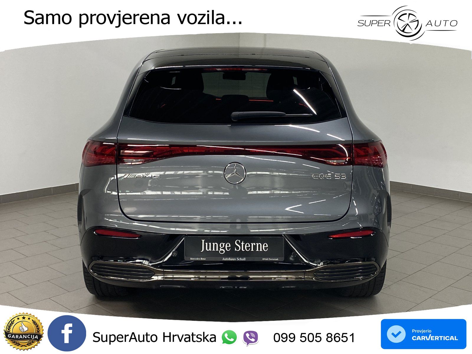 Mercedes EQE SUV AMG 53 100 kWh (626 KS) 4MATIC+ ACC+HEAD+4xGR SJED+360+PANO