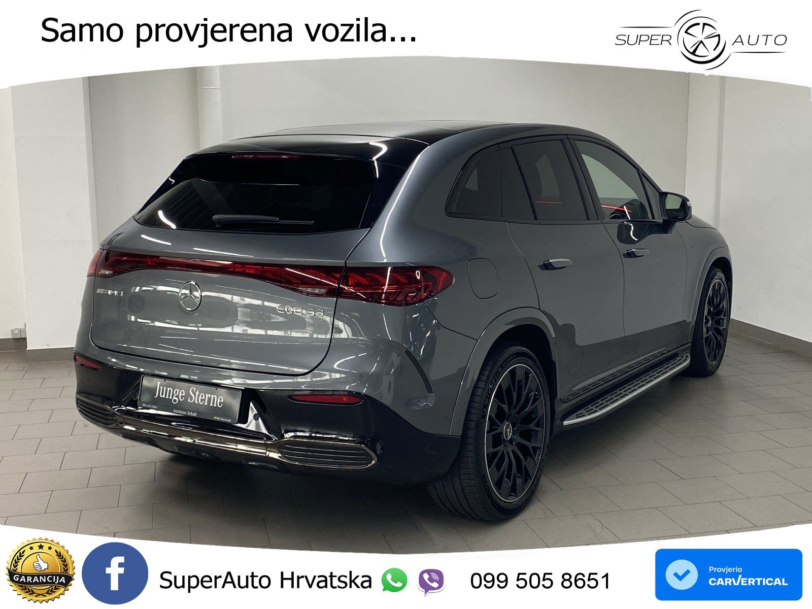 Mercedes EQE SUV AMG 53 100 kWh (626 KS) 4MATIC+ ACC+HEAD+4xGR SJED+360+PANO