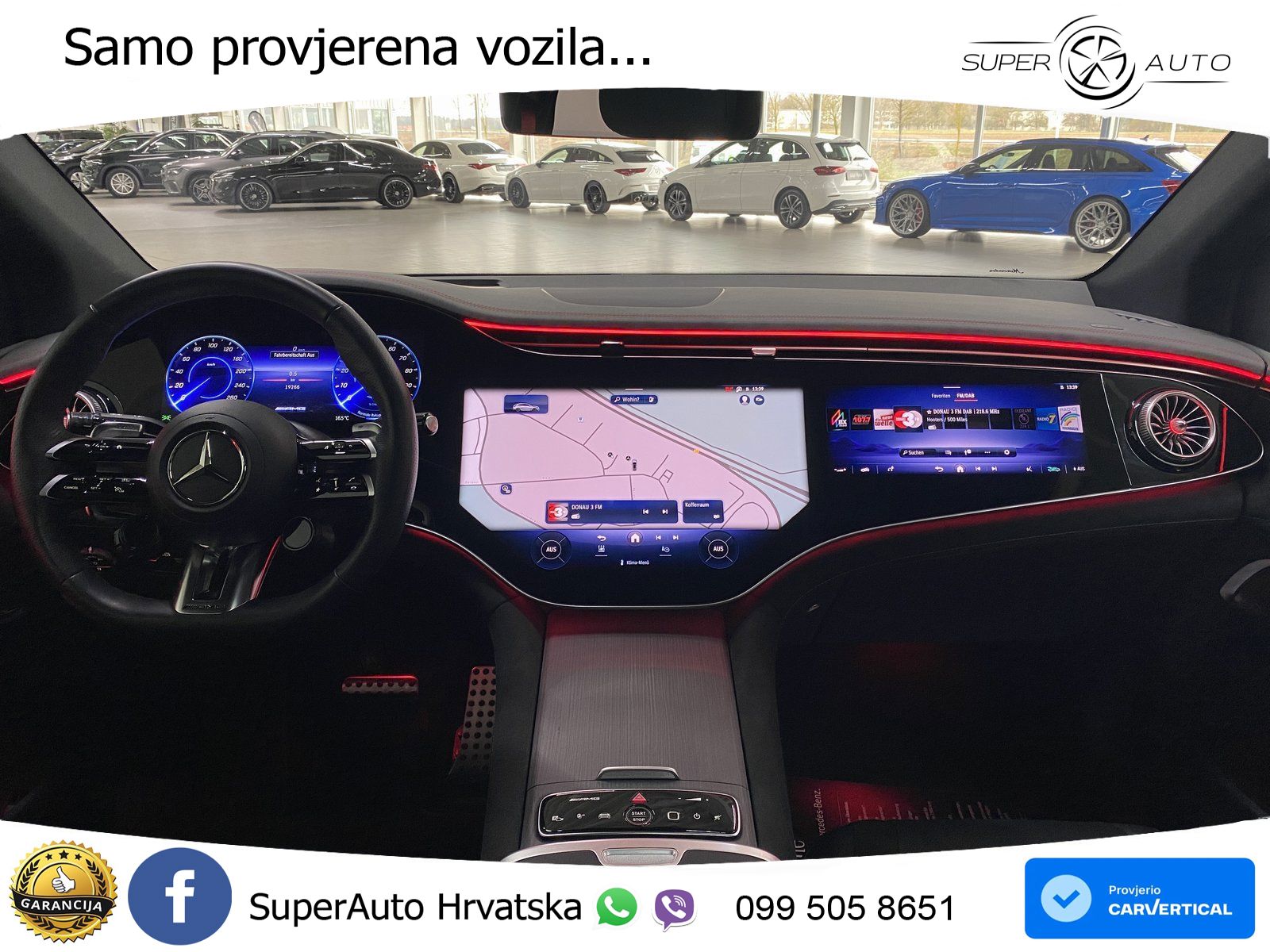 Mercedes EQE SUV AMG 53 100 kWh (626 KS) 4MATIC+ ACC+HEAD+4xGR SJED+360+PANO