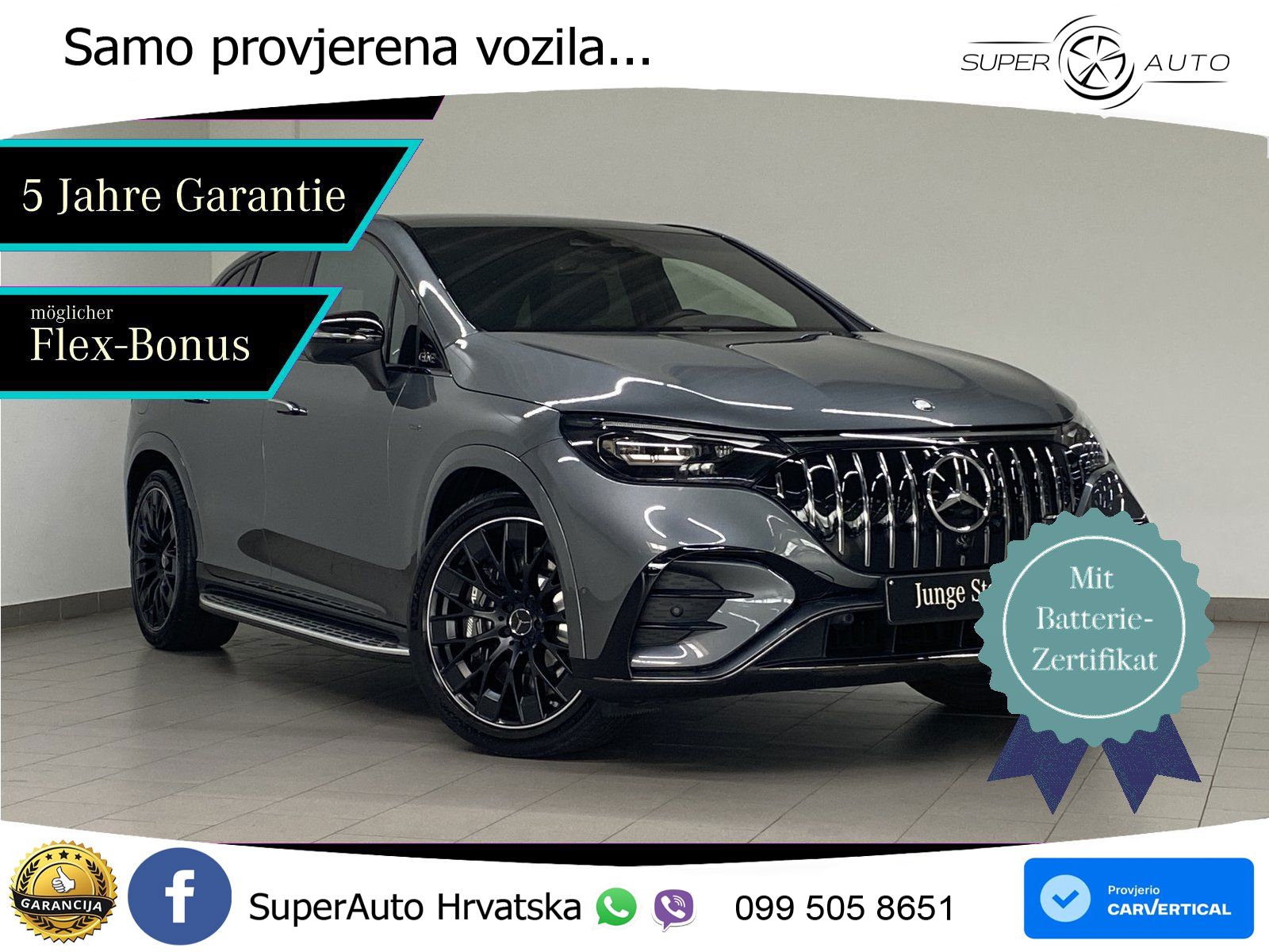 Mercedes EQE SUV AMG 53 100 kWh (626 KS) 4MATIC+ ACC+HEAD+4xGR SJED+360+PANO