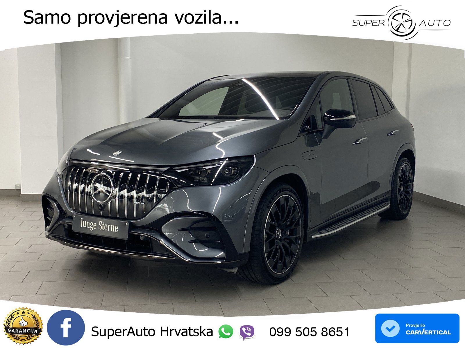 Mercedes EQE SUV AMG 53 100 kWh (626 KS) 4MATIC+ ACC+HEAD+4xGR SJED+360+PANO