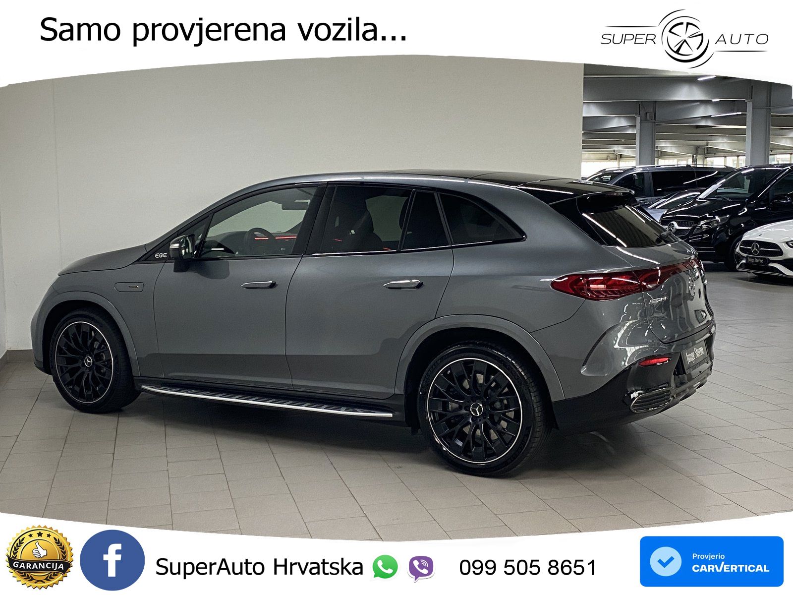 Mercedes EQE SUV AMG 53 100 kWh (626 KS) 4MATIC+ ACC+HEAD+4xGR SJED+360+PANO