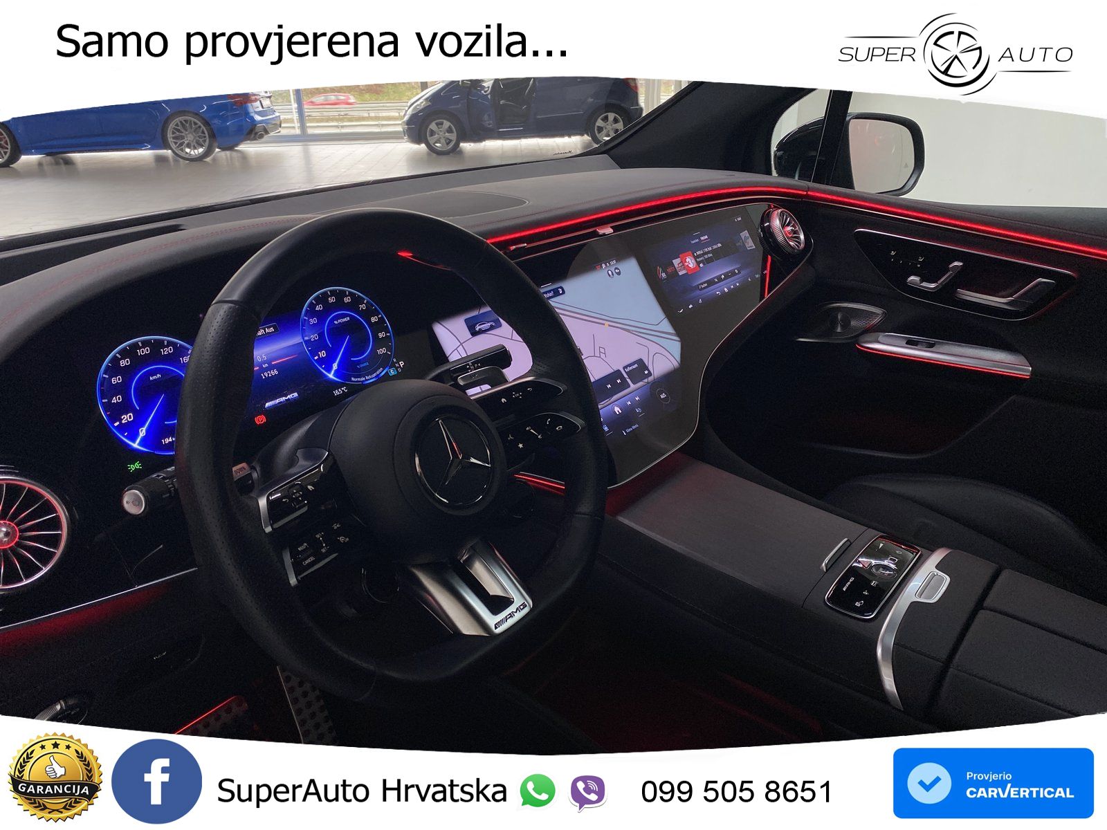 Mercedes EQE SUV AMG 53 100 kWh (626 KS) 4MATIC+ ACC+HEAD+4xGR SJED+360+PANO