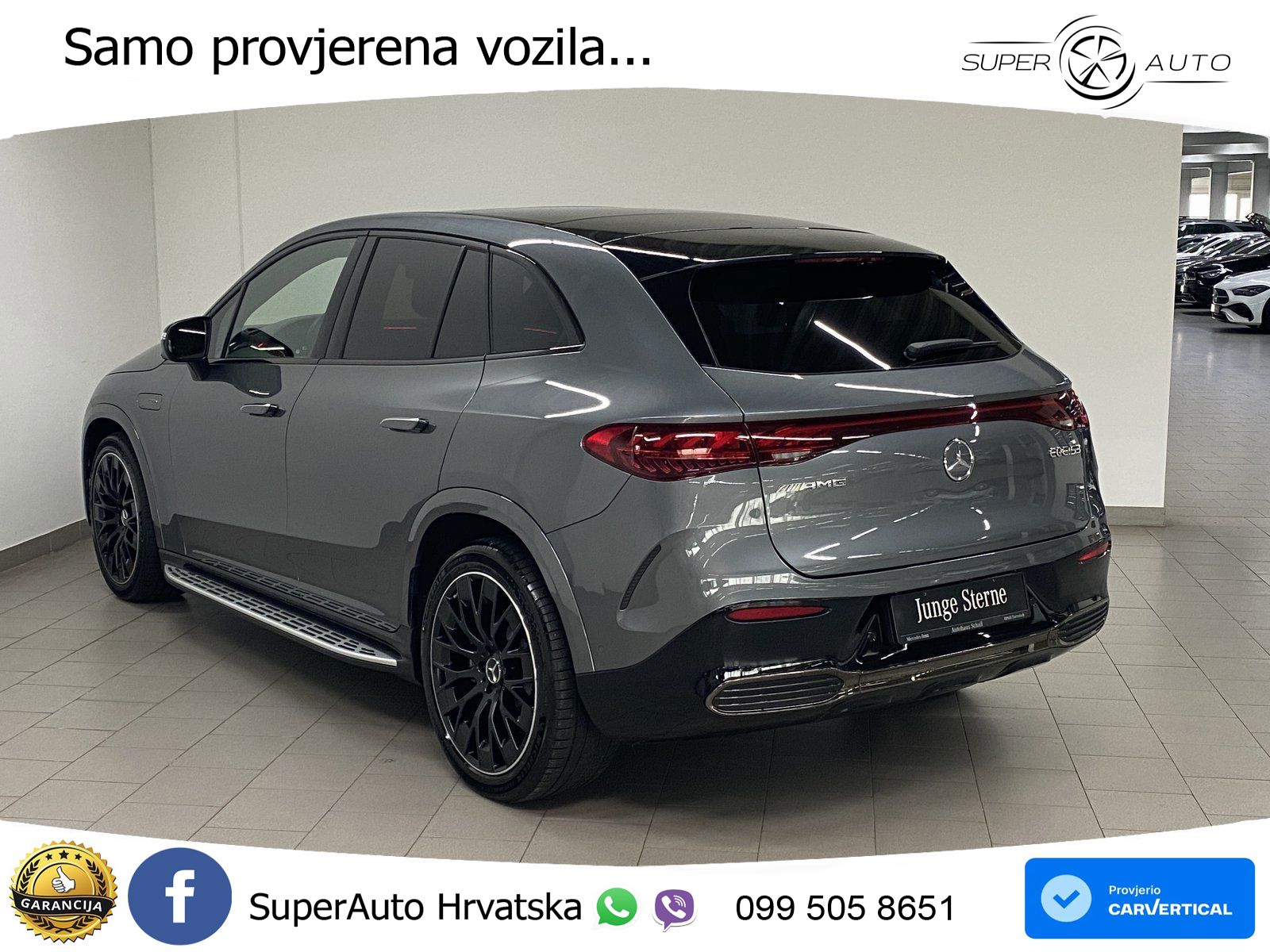 Mercedes EQE SUV AMG 53 100 kWh (626 KS) 4MATIC+ ACC+HEAD+4xGR SJED+360+PANO