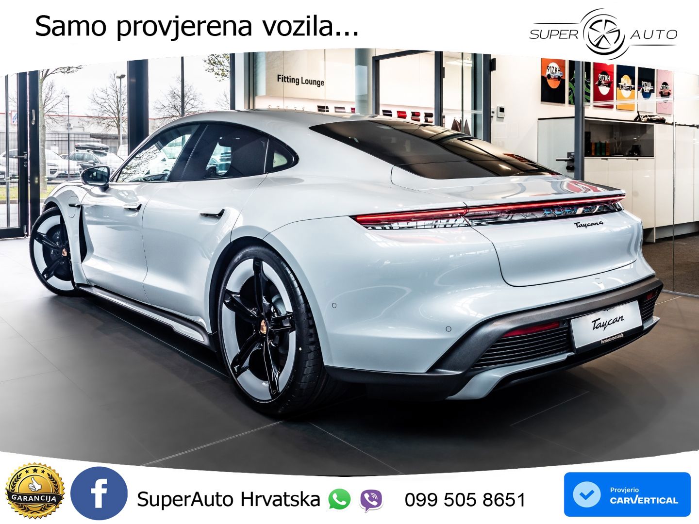 Porsche Taycan 4 105 kWh (435 KS)
