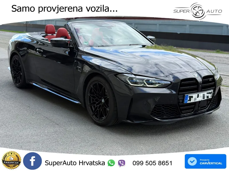 BMW M4 Convertible Competition 3.0 (510 KS) xDrive Steptronic LED+GR SJED+ACC