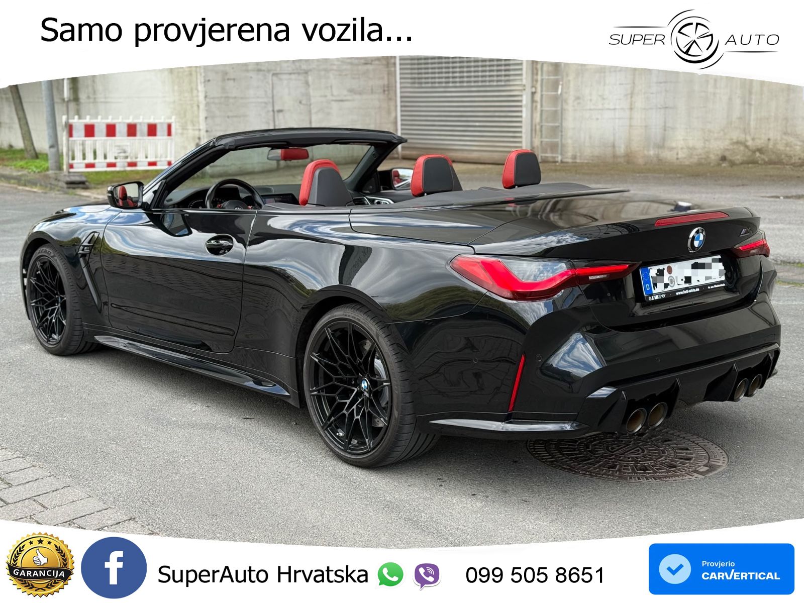 BMW M4 Convertible Competition 3.0 (510 KS) xDrive Steptronic LED+GR SJED+ACC