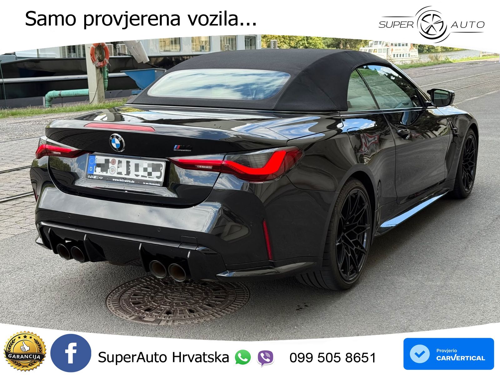 BMW M4 Convertible Competition 3.0 (510 KS) xDrive Steptronic LED+GR SJED+ACC