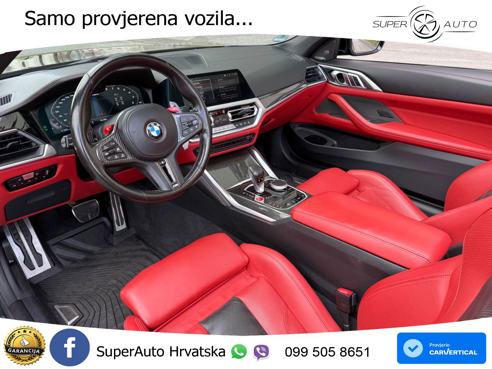 BMW M4 Convertible Competition 3.0 (510 KS) xDrive Steptronic LED+GR SJED+ACC