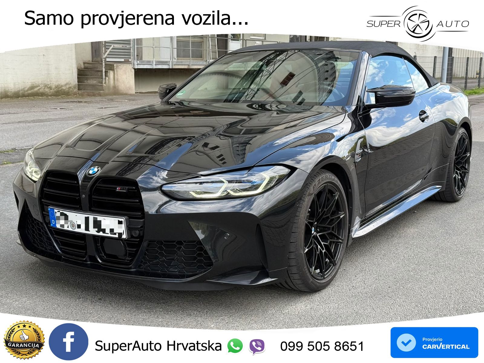 BMW M4 Convertible Competition 3.0 (510 KS) xDrive Steptronic LED+GR SJED+ACC