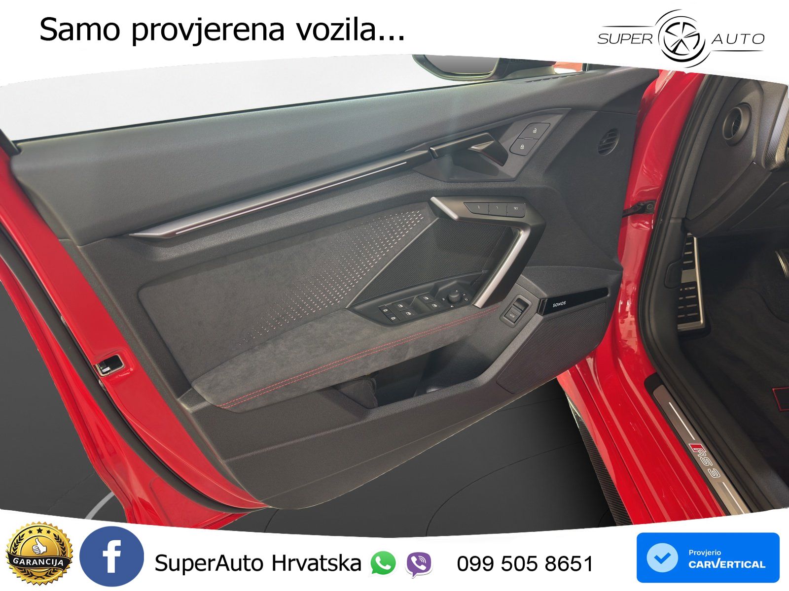Audi RS3 Sedan 2.5 TFSI (400 KS) quattro S tronic LED+GR SJED+ACC