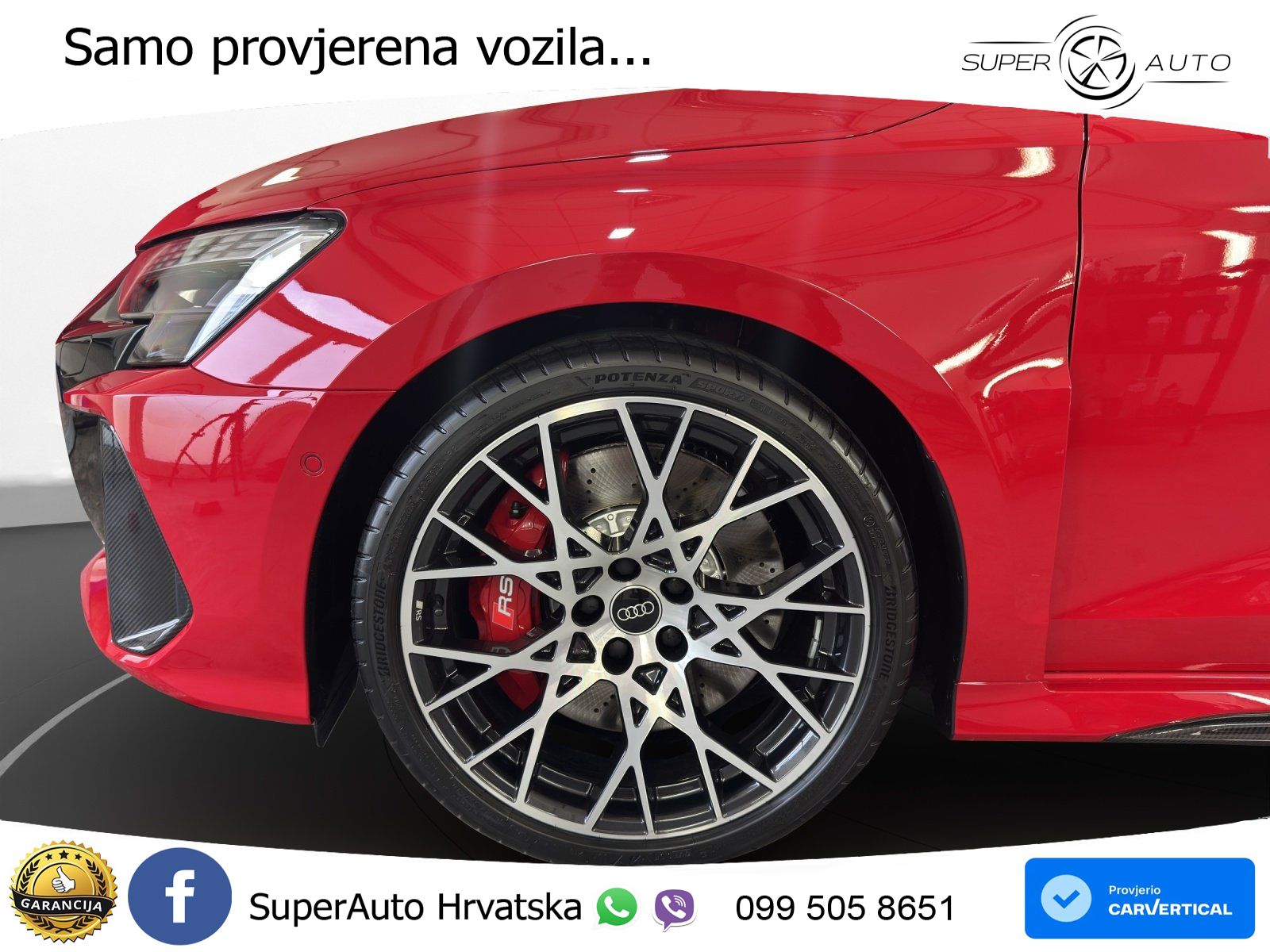 Audi RS3 Sedan 2.5 TFSI (400 KS) quattro S tronic LED+GR SJED+ACC