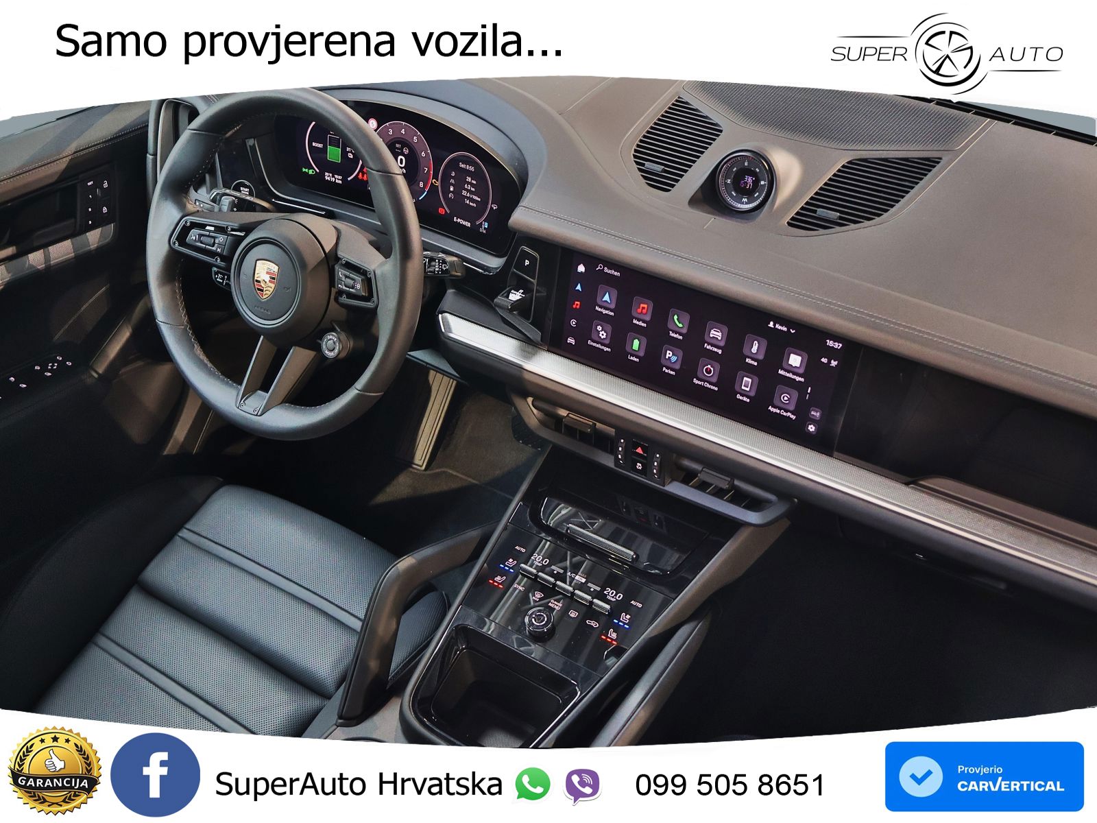 Porsche Cayenne 3.0 V6 (470 KS) E-Hybrid Tiptronic S