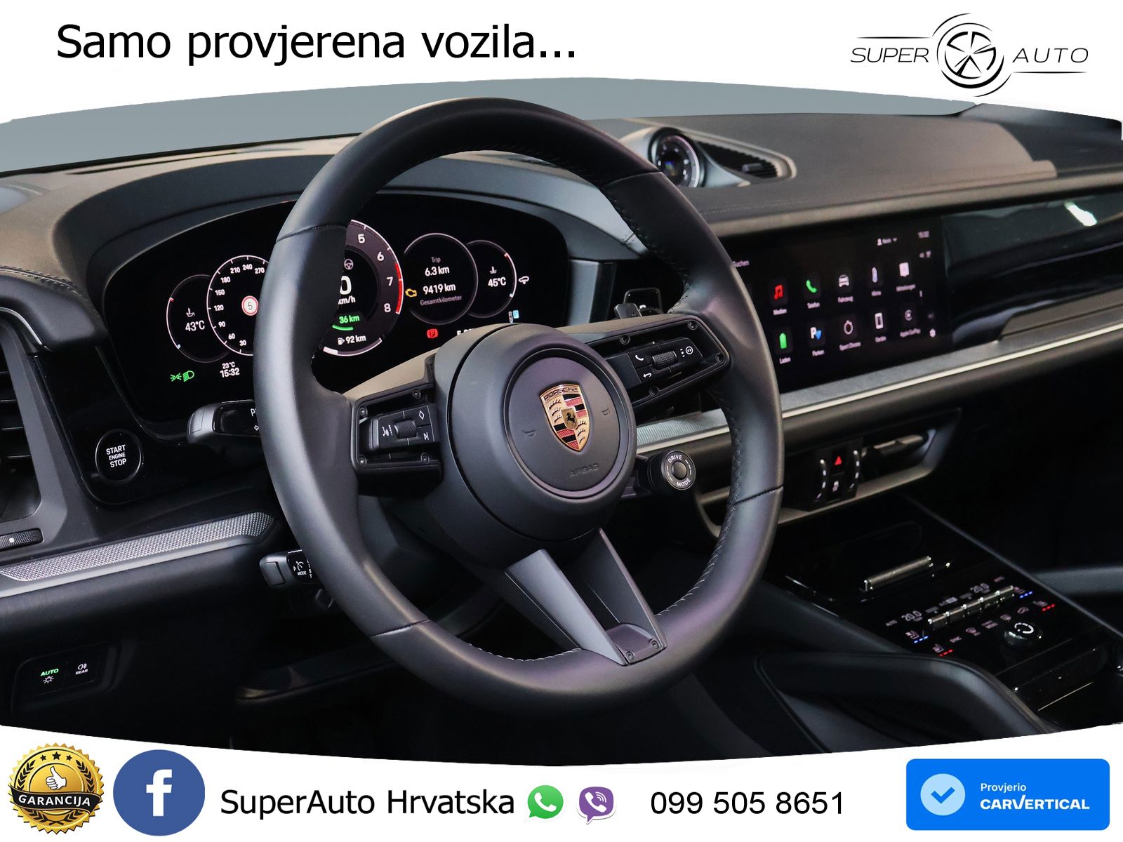 Porsche Cayenne 3.0 V6 (470 KS) E-Hybrid Tiptronic S